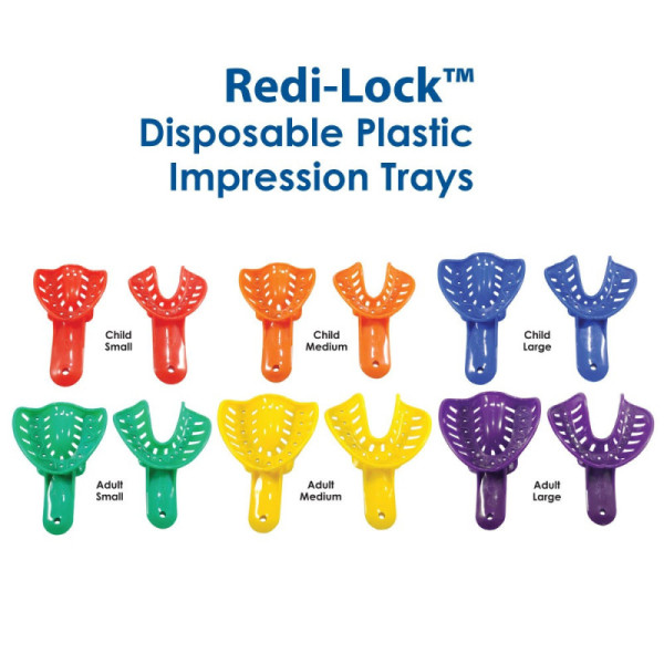 Linguri de amprenta plastic Redi-Lock