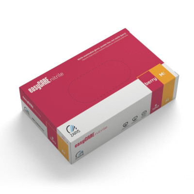 Manusi nitril nepudrate Berry (magenta) 100 bucati
