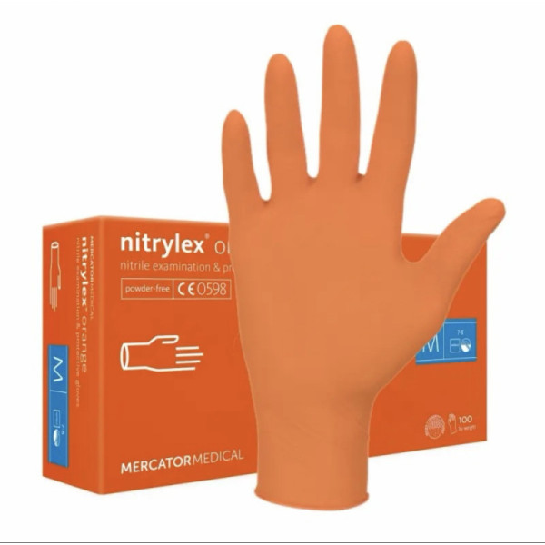 Manusi nitrylex orange 100 bucati