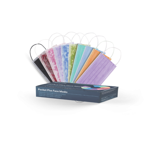 Masti medicale 4 straturi Monoart Pocket plus 10 bucati