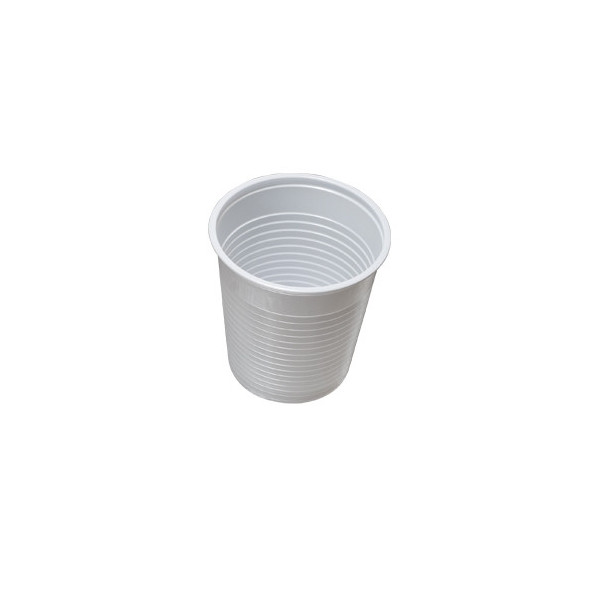 Pahare plastic 100 buc albe Euronda