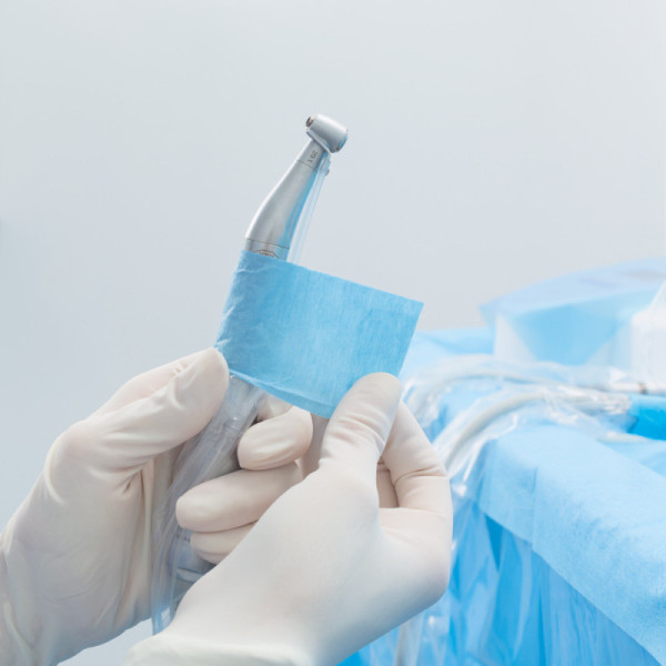Protectie tubulatura cu fixare adeziva Blue Tape Alle Euronda