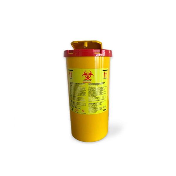 Recipient plastic deseuri intepatoare 3 litri