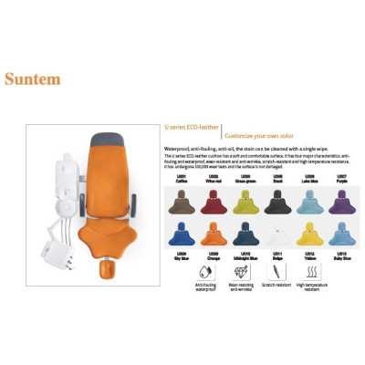 Unit dentar SUNTEM ST-D 307 cu brațele pe jos model 2024