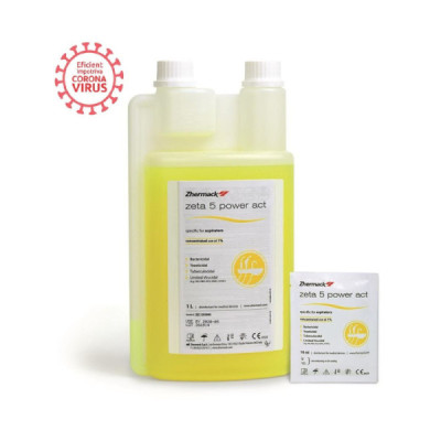 Zeta 5 Power act dezinfectant aspiratoare 1 litru Zhermack