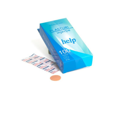 Plasturi rotunzi pentru injecție Rovalmed
