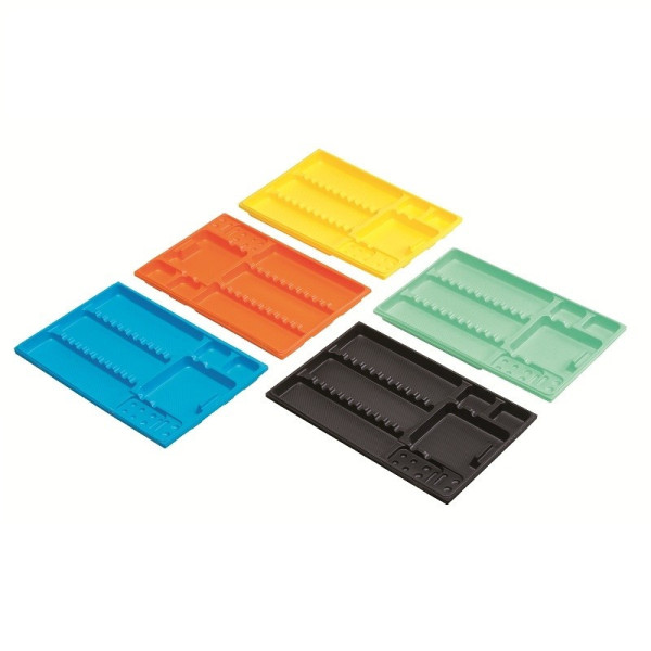 Tavite plastic mari  colorate 100 buc Dr.Mayer