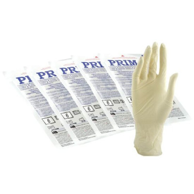 Manusi chirurgicale sterile nepudrate Prima 1 pereche
