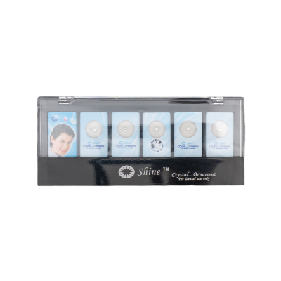 Bijuterii dentare transparente cutie cu 5 bucăți