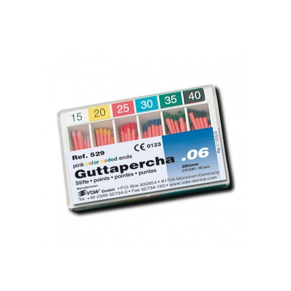 Conuri gutaperca 06 VDW