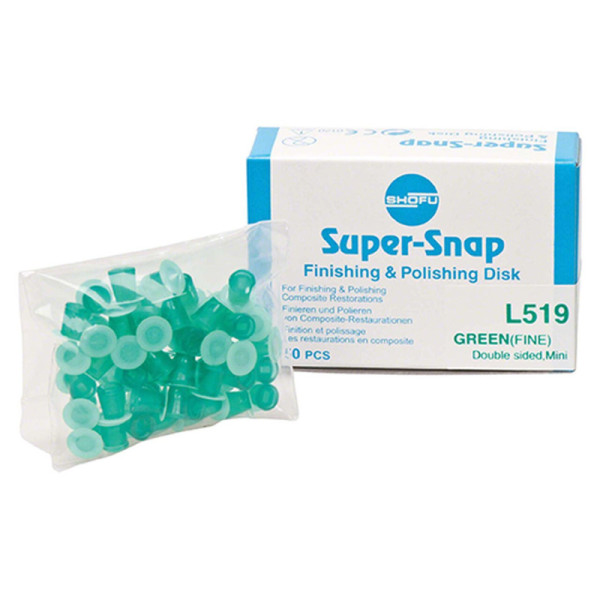 Discuri Super-Snap green mini 50 bucati Shofu