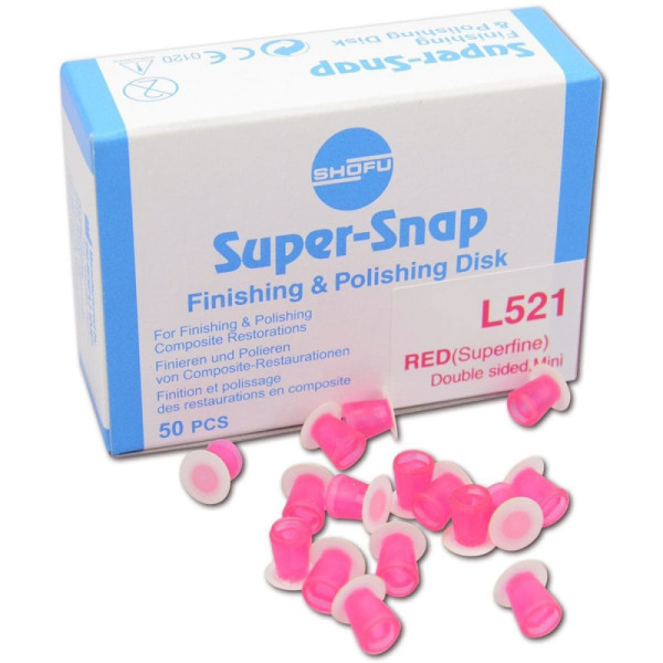 Discuri Super-Snap red mini 50 bucati Shofu