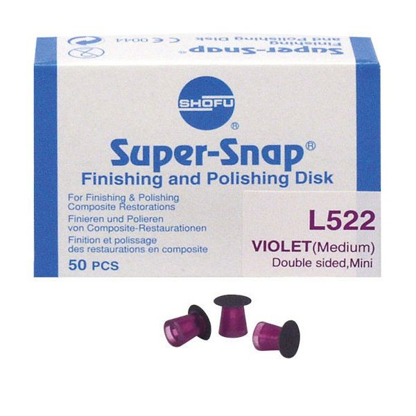 Discuri Super-Snap violet mini 50 bucati Shofu