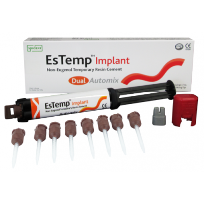 Es temp implant ciment provizoriu seringa 8g Spident