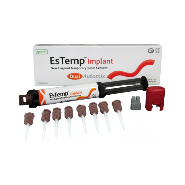 Es temp implant ciment provizoriu seringa 8g Spident