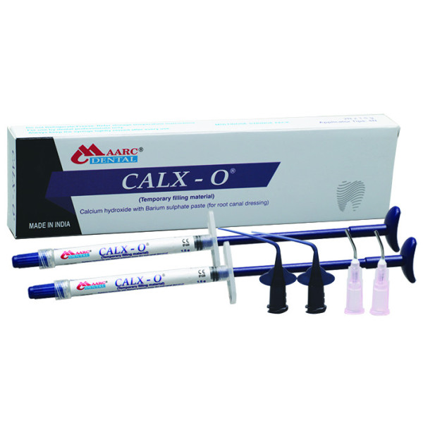 Hidroxid de calciu cu sulfat de bariu 2 seringi x 1.5g Maarc Dental (similar CALCIPASTE)